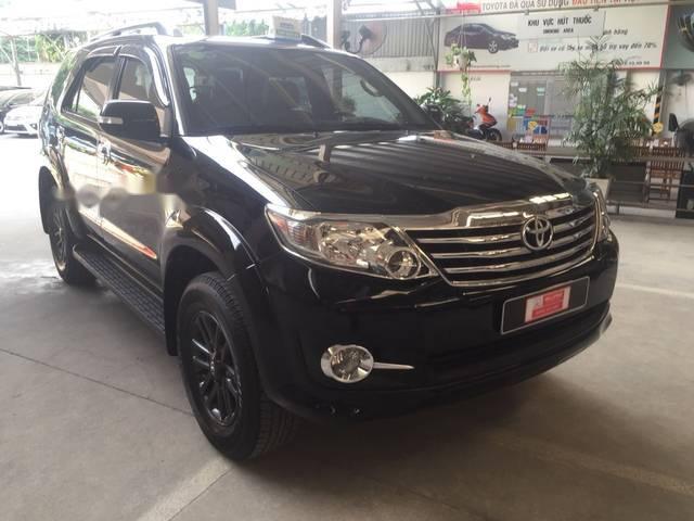 Toyota Fortuner 2015 - Cần bán xe Toyota Fortuner sản xuất 2015, màu đen, 839 triệu