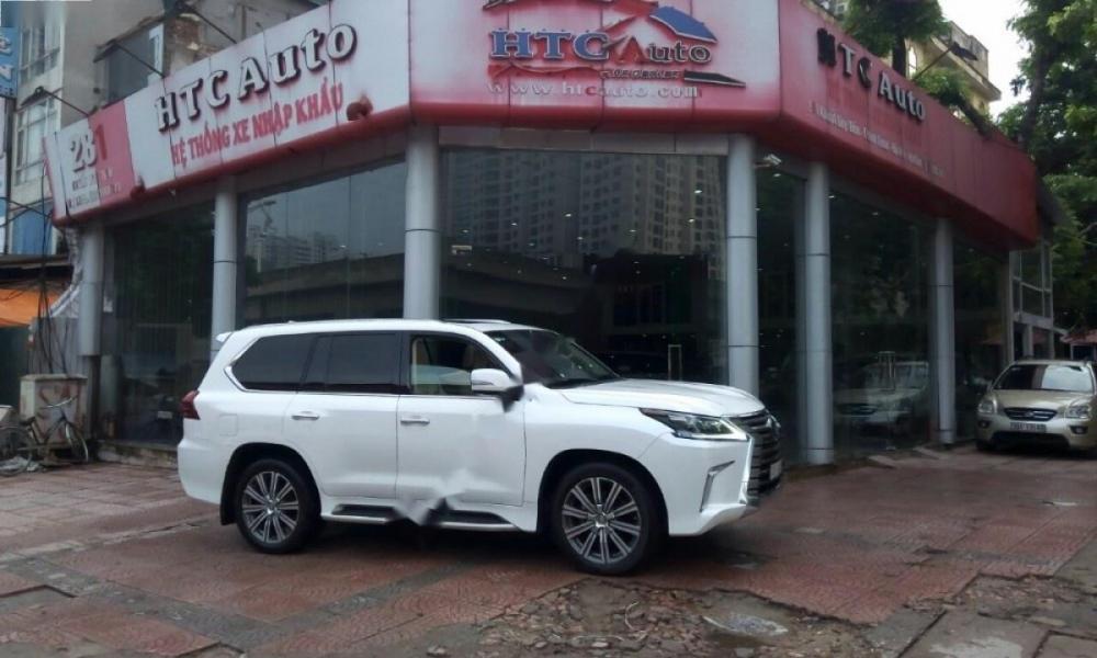 Lexus LX 570 2015 - Xe Lexus LX 570 đời 2015, màu trắng, nhập khẩu như mới