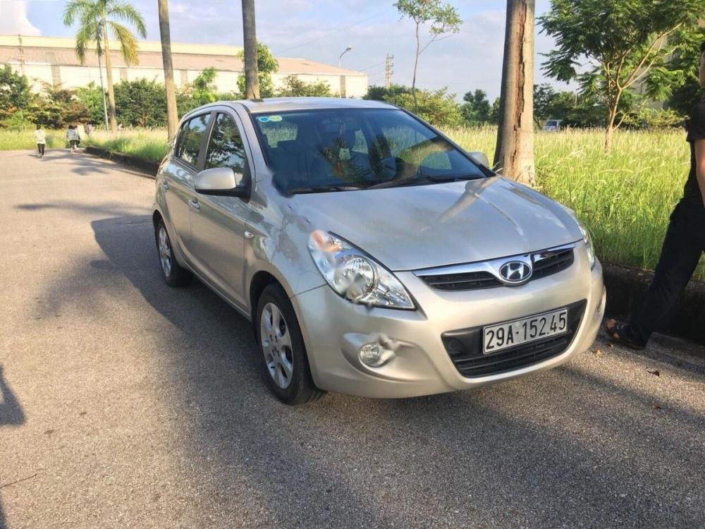 Hyundai i20 1.4 AT 2011 - Cần bán xe Hyundai i20 1.4 AT năm sản xuất 2011, màu xám 