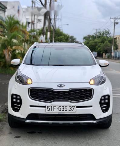 Kia Sportage   GT  2015 - Bán Kia Sportage bản GT full, Sx 2015, Đk 2016 màu trắng