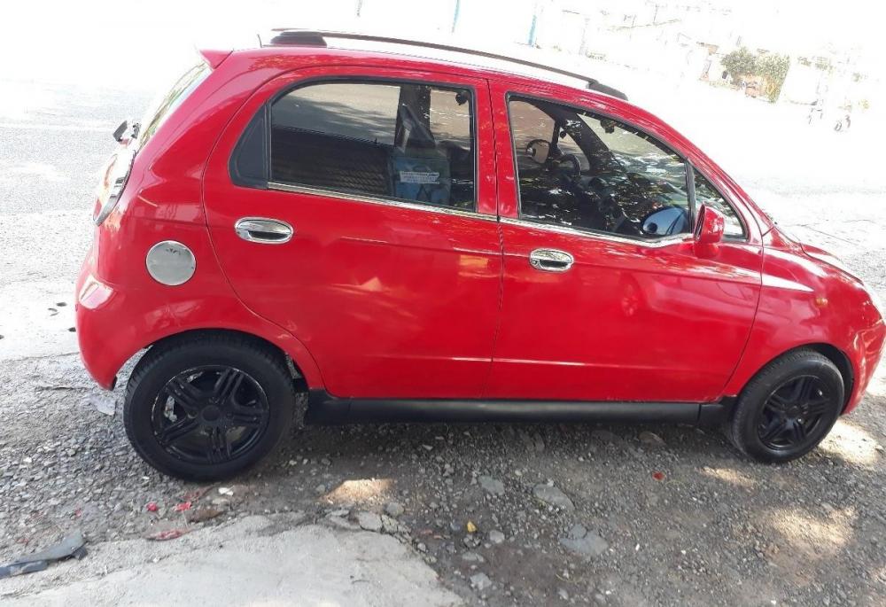 Daewoo Matiz 0.8 AT 2008 - Cần bán xe Daewoo Matiz 0.8 AT 2008, màu đỏ, nhập khẩu 