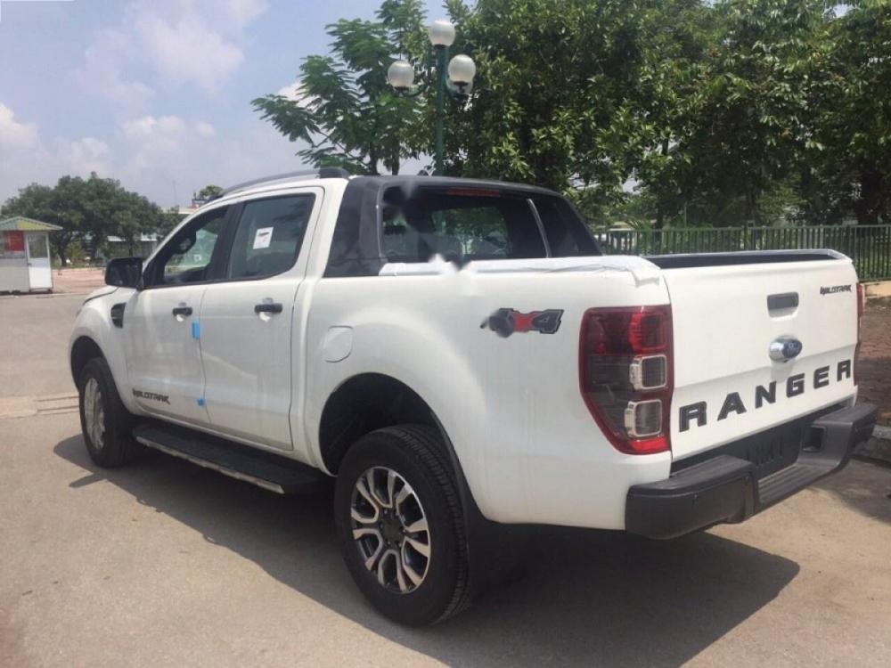 Ford Ranger Wildtrak 2.0L 4x4 AT 2018 - Cần bán Ford Ranger Wildtrak 2.0L 4x4 AT đời 2018, màu trắng 