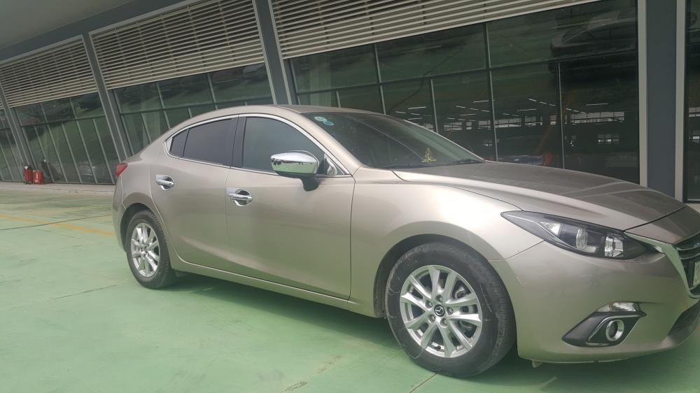 Mazda 3 1.5 AT  2015 - Bán xe Mazda 3, xe Mazda 3 lướt, màu vàng cát