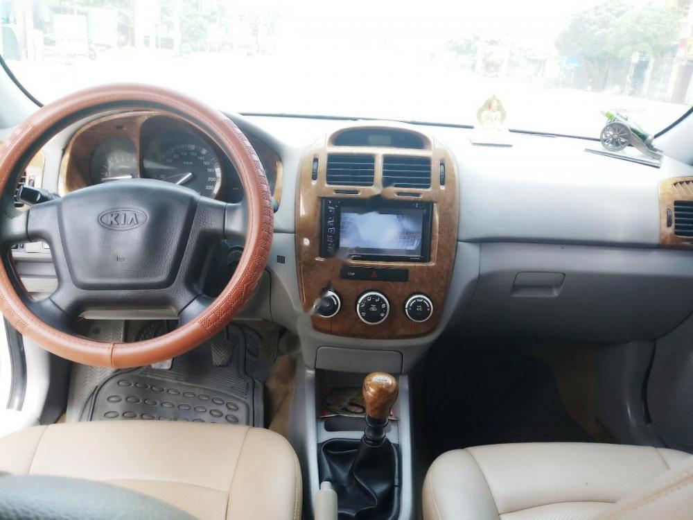 Kia Cerato 1.6 MT 2008 - Bán xe Kia Cerato 1.6 MT 2008, màu trắng, xe nhập  