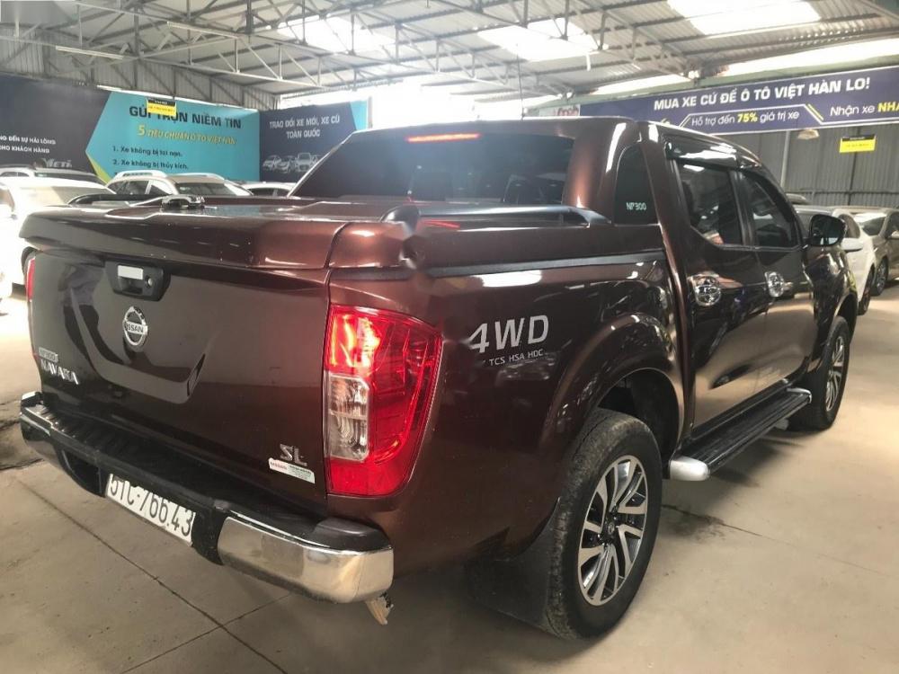 Nissan Navara SL 2.5 MT 4WD 2016 - Bán ô tô Nissan Navara SL 2.5 MT 4WD năm 2016, màu nâu, xe nhập  