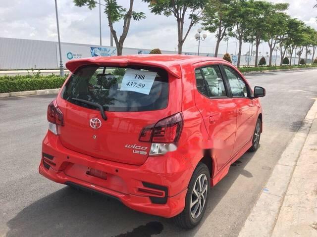 Toyota Wigo   2018 - Bán xe Toyota Wigo 2018, màu đỏ, nhập khẩu