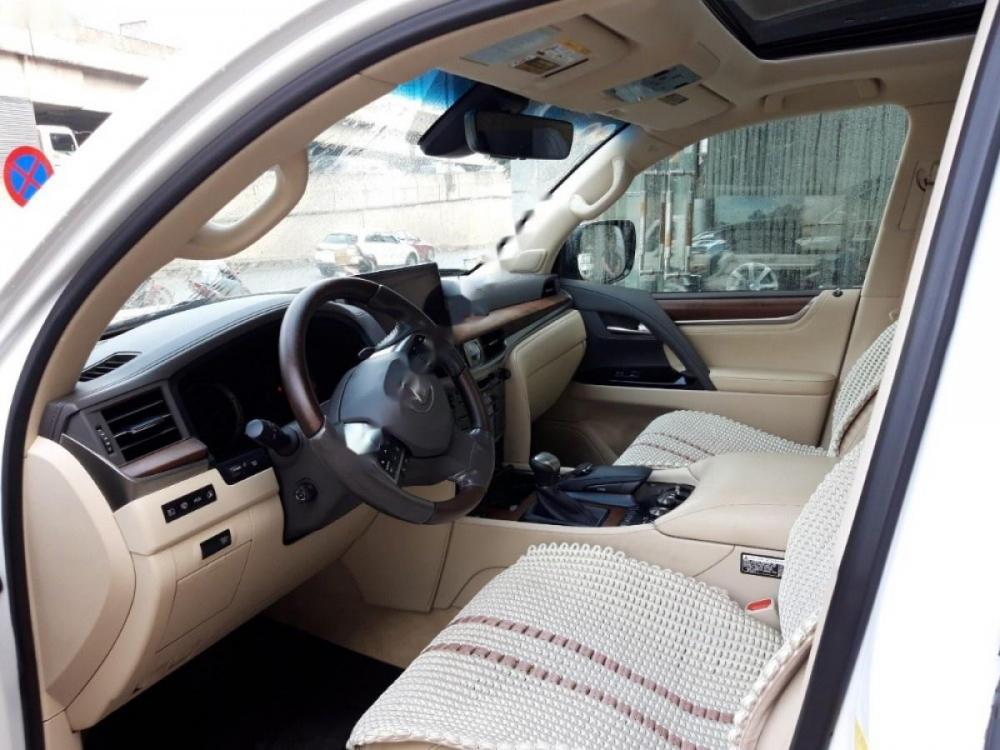 Lexus LX 570 2015 - Xe Lexus LX 570 đời 2015, màu trắng, nhập khẩu như mới