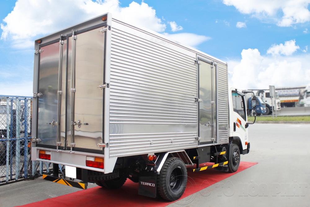Xe tải 1,5 tấn - dưới 2,5 tấn 2018 - Xe tải Teraco 250 2T4 ga cơ thùng 3m6