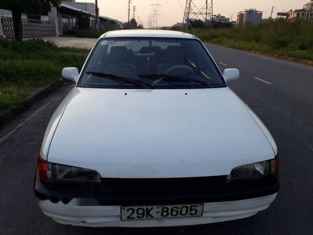 Mazda 323   1996 - Cần bán xe Mazda 323 đời 1996, màu trắng, giá 43tr
