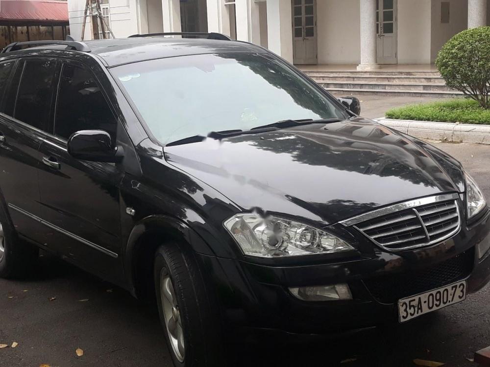 Ssangyong Kyron LV7 2007 - Cần bán lại xe Ssangyong Kyron LV7 2007, màu đen, nhập khẩu nguyên chiếc 