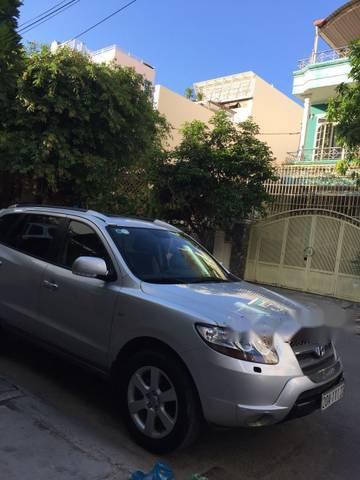 Hyundai Santa Fe SLX 2009 - Cần bán gấp Hyundai Santa Fe SLX sản xuất năm 2009, màu bạc, nhập khẩu