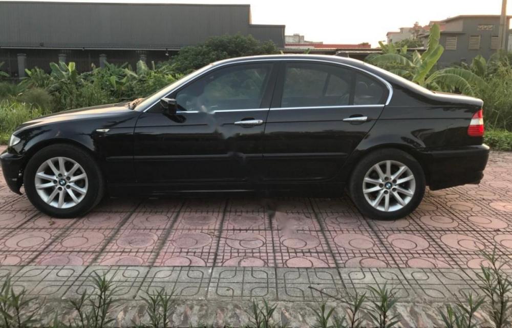 BMW 3 Series 318i 2005 - Bán BMW 318i 2005, đăng ký 2006, số tự động, màu đen