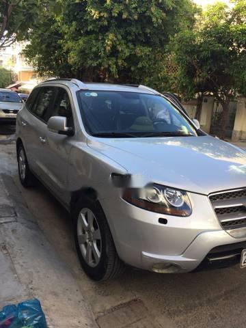 Hyundai Santa Fe SLX 2009 - Cần bán gấp Hyundai Santa Fe SLX sản xuất năm 2009, màu bạc, nhập khẩu