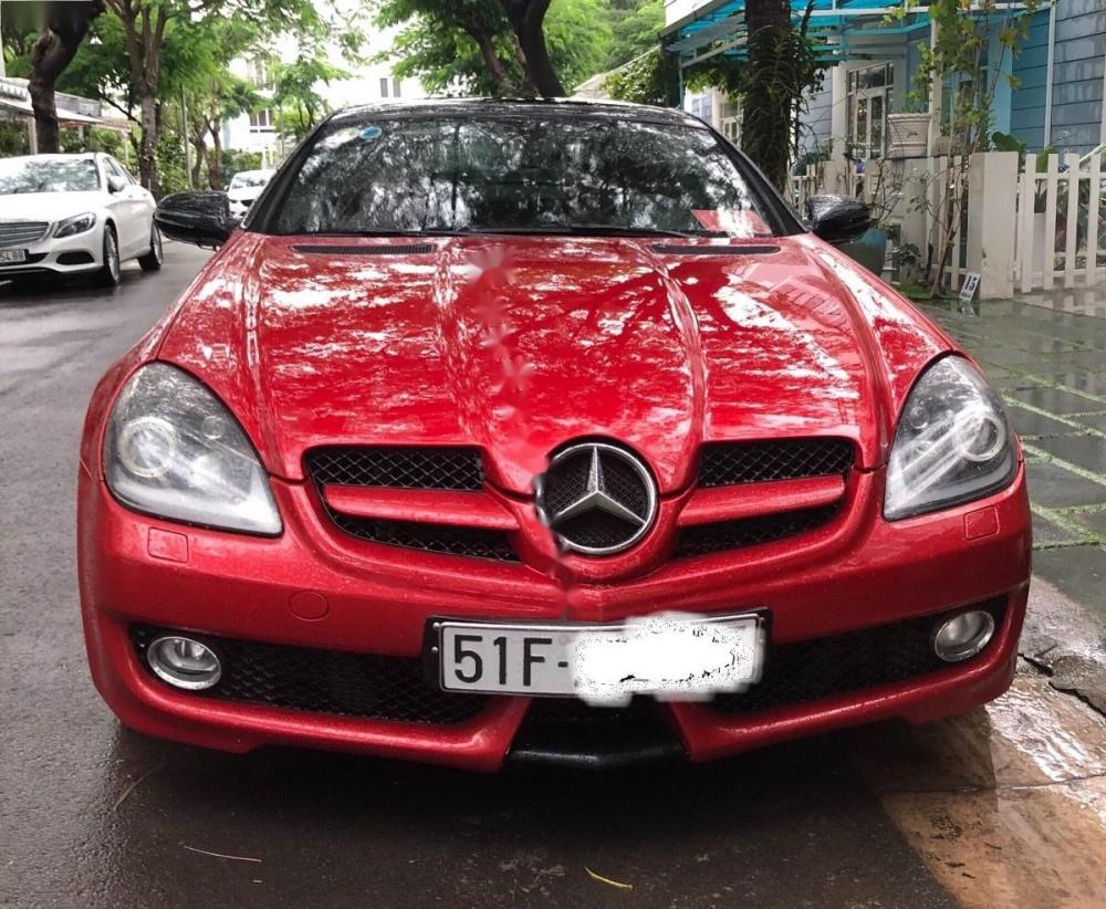 Mercedes-Benz SLK class   350 2009 - Cần bán Mercedes SLK 350, xe 2 cửa thể thao, siêu sang chảnh