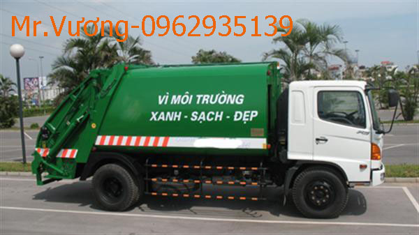 Hino FL 2018 - Bán xe cuốn ép rác Hino 9 khối