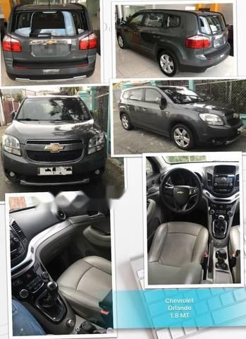 Chevrolet Orlando   2012 - Bán xe Chevrolet Orlando sản xuất 2012, màu xám 