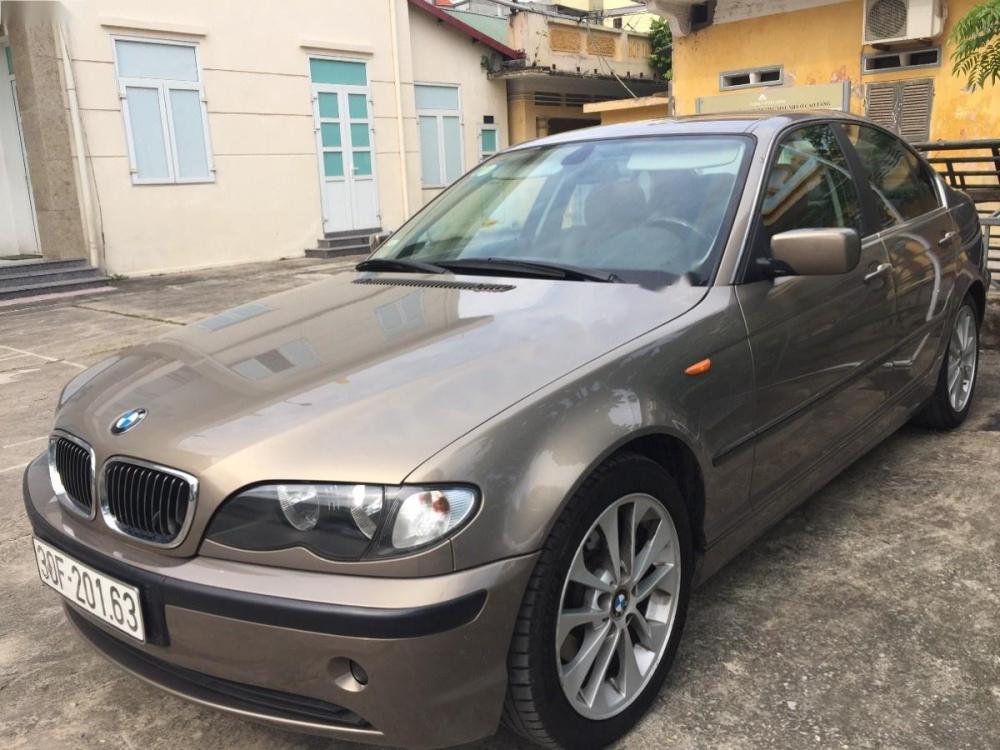 BMW 3 Series 325i 2003 - Bán xe BMW 3 Series 325i năm 2003, màu nâu