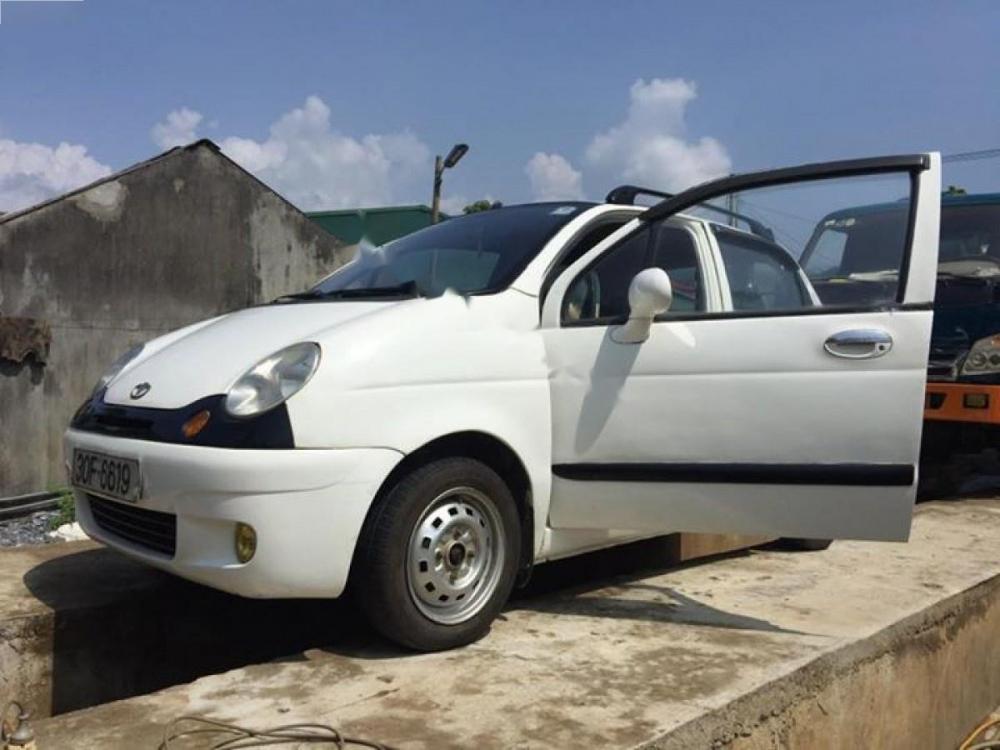 Daewoo Matiz SE 0.8 MT 2007 - Bán xe Daewoo Matiz SE 0.8 MT đời 2007, màu trắng, 60 triệu