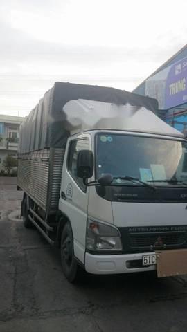 Mitsubishi Canter 2009 - Cần bán lại xe Mitsubishi Canter sản xuất năm 2009, màu trắng, 325tr