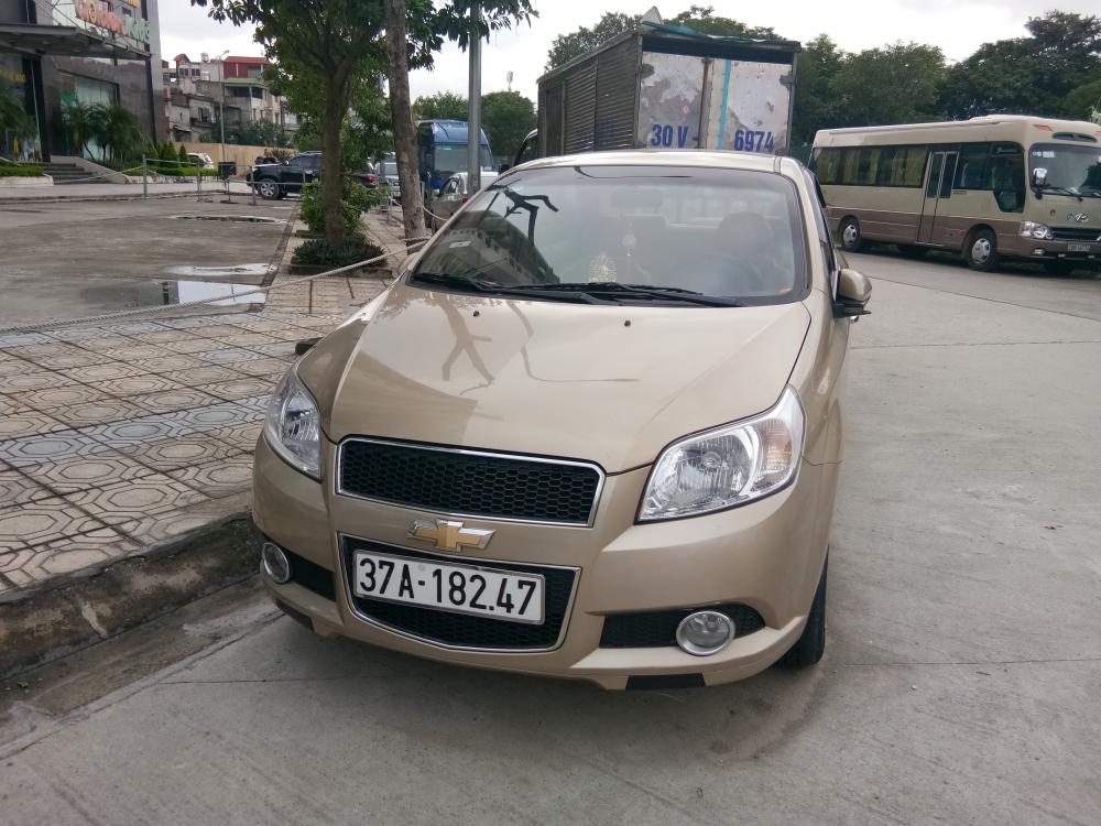 Chevrolet Aveo LTZ 2014 - Cần bán gấp Chevrolet Aveo LTZ đời 2014, màu nâu  