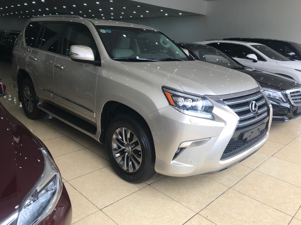 Lexus GX460 Luxury 2014 - Bán Lexus GX460 Luxury 2014, màu vàng, xe nhập