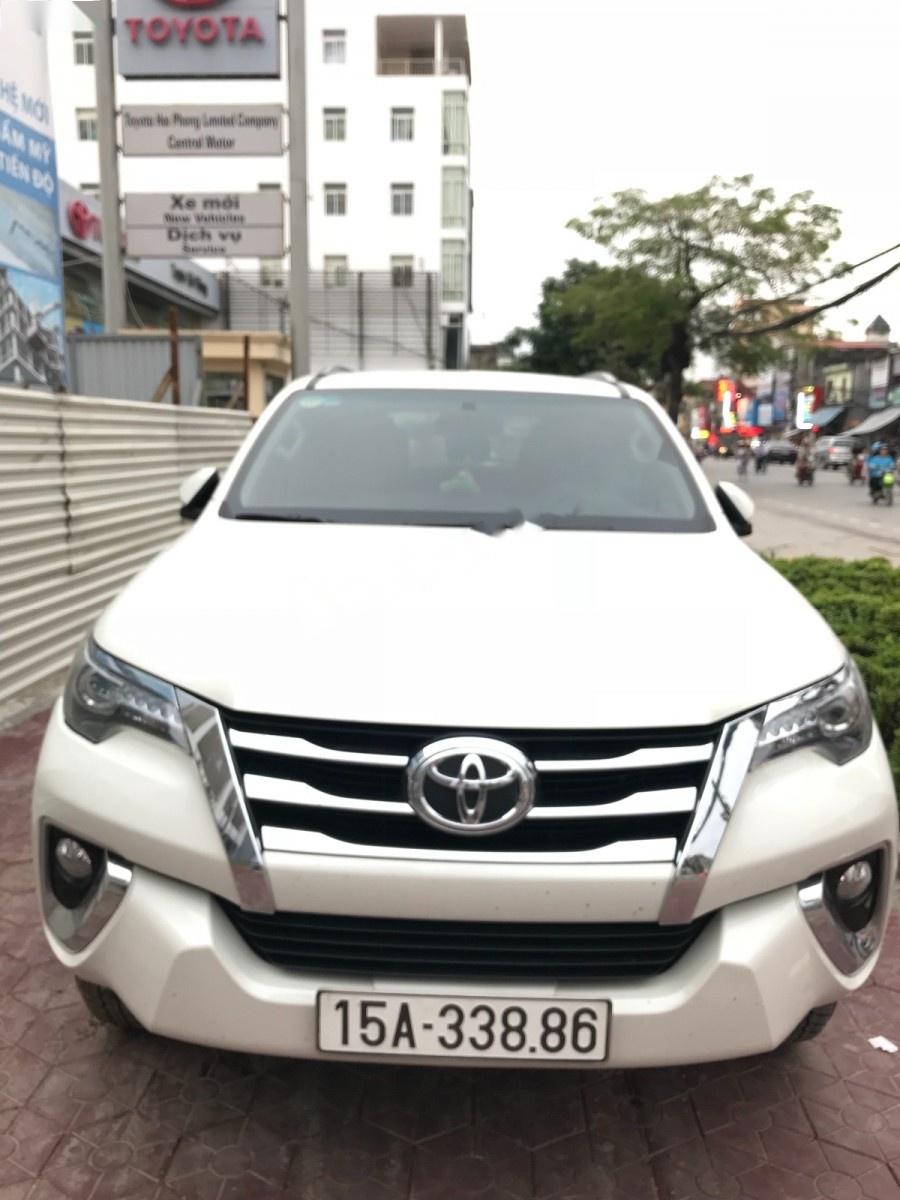 Toyota Fortuner 2.7 V 4x4 2016 - Bán Toyota Fortuner 2.7 V 4x4 đời 2016, màu trắng, nhập khẩu