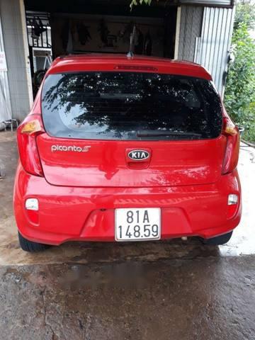 Kia Picanto   2015 - Bán ô tô Kia Picanto năm 2015, màu đỏ