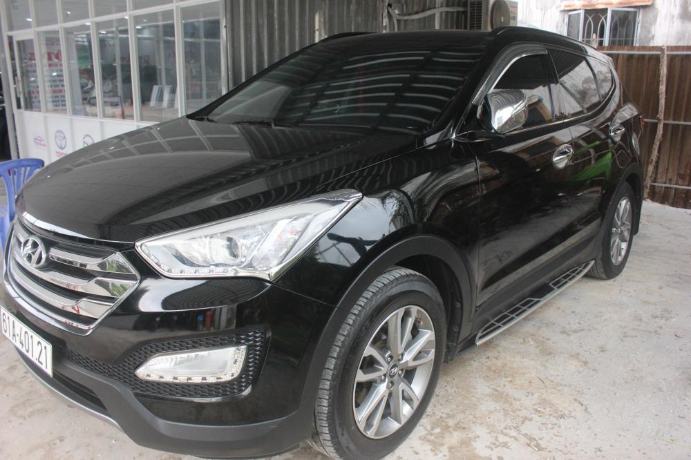 Hyundai Santa Fe CRDI 2013 - Bán Hyundai Santa Fe CRDI năm sản xuất 2013, màu đen, xe nhập  