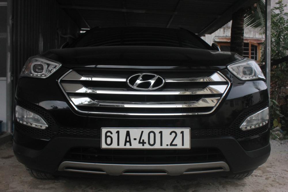 Hyundai Santa Fe CRDI 2013 - Bán Hyundai Santa Fe CRDI năm sản xuất 2013, màu đen, xe nhập  