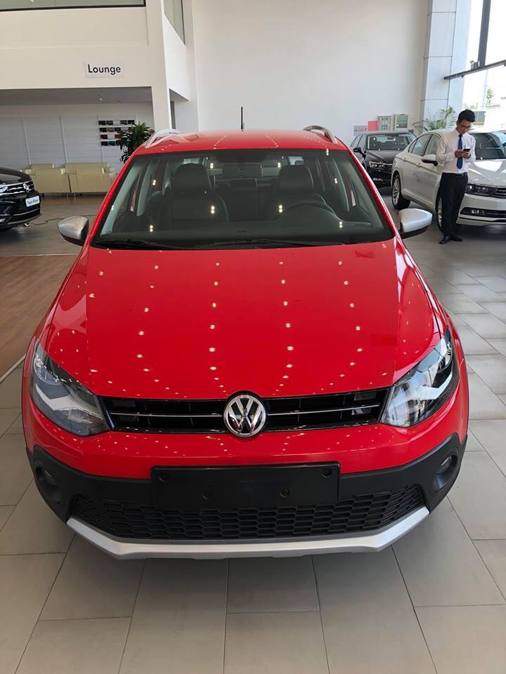 Volkswagen Polo 2018 - Cần bán xe Volkswagen Polo đời 2018, màu đỏ, xe nhập, trả trước 150 triệu