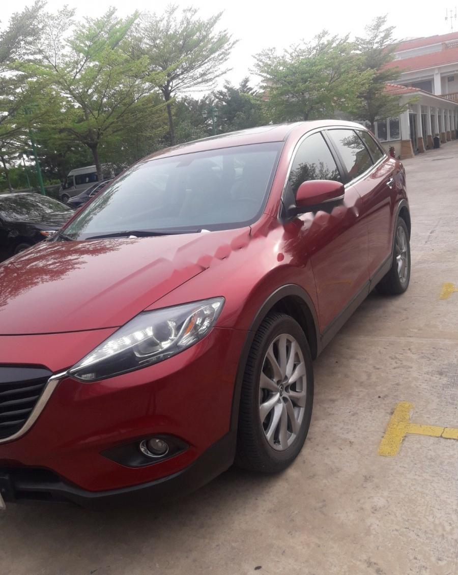 Mazda CX 9 3.7 AT AWD 2014 - Bán xe Mazda CX9 màu đỏ đô, đời 2014, máy 3.7L, số tự động đi được 70.000km