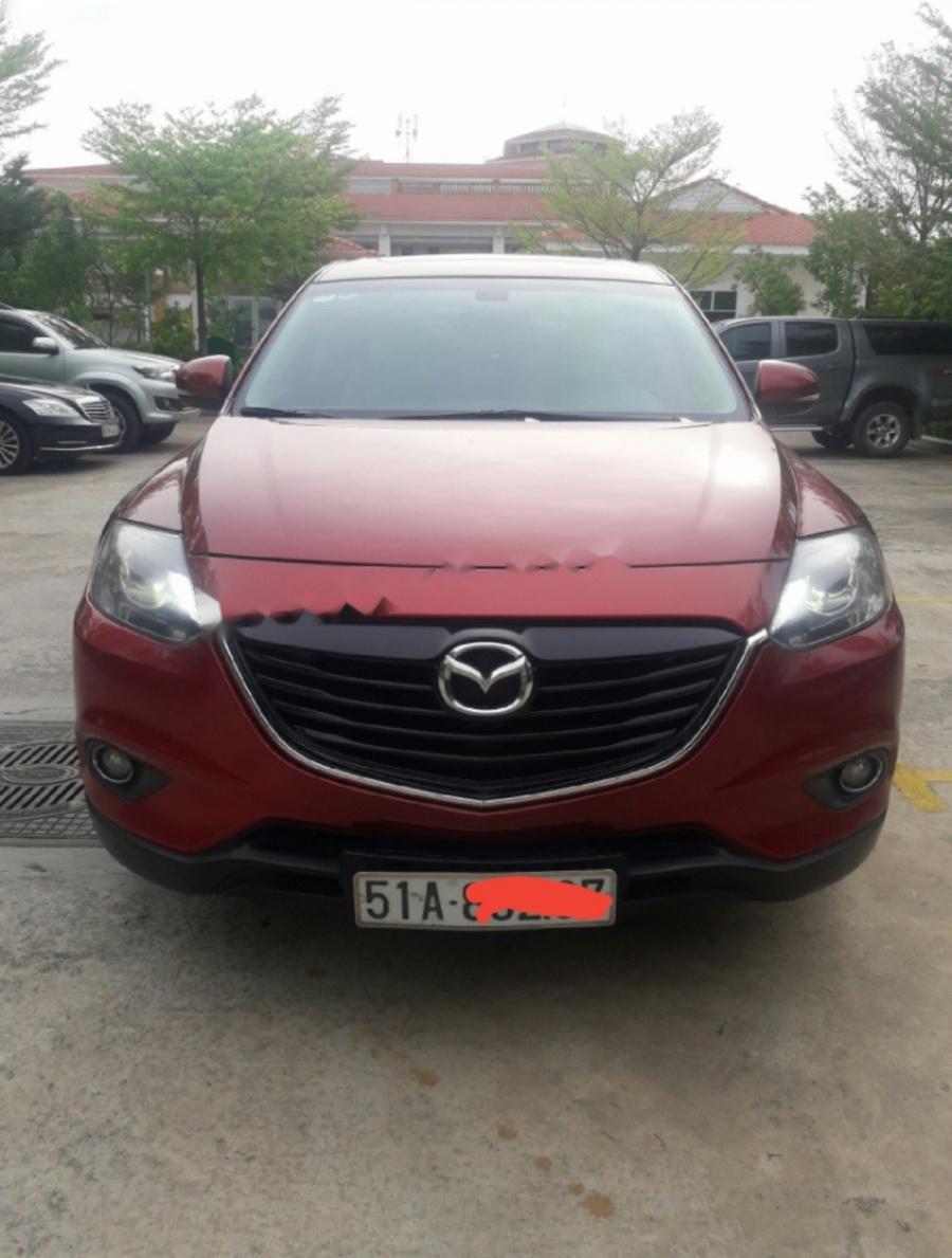 Mazda CX 9 3.7 AT AWD 2014 - Bán xe Mazda CX9 màu đỏ đô, đời 2014, máy 3.7L, số tự động đi được 70.000km