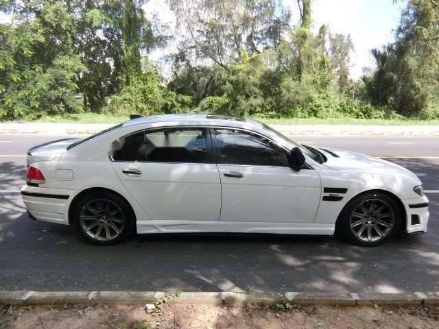 BMW 7 Series  745Li   2004 - Cần bán xe BMW 7 Series 745LI sản xuất năm 2004, màu trắng, xe biển Sài Gòn VIP ngay chủ ký