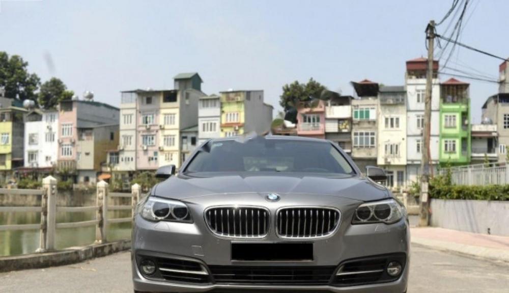 BMW 5 Series 520i 2013 - Xe BMW 5 Series 520i năm sản xuất 2013, màu xám
