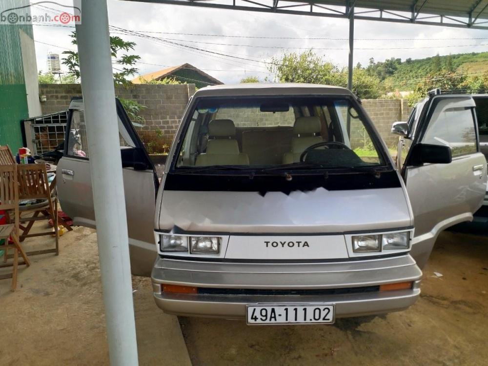 Toyota Van   LE  1990 - Bán xe Toyota Van LE năm 1990, màu bạc, nhập khẩu