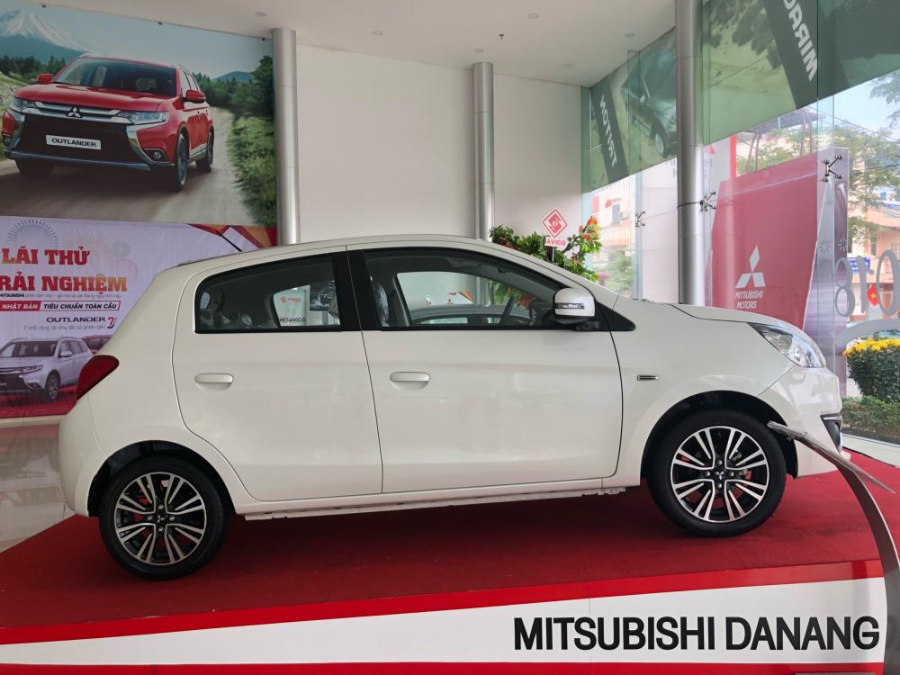 Mitsubishi Mirage 2018 - [Siêu giảm] Mitsubishi Mirage giá cực rẻ, màu trắng, nhập khẩu Thái, lợi xăng 5L/100km, cho góp 80%