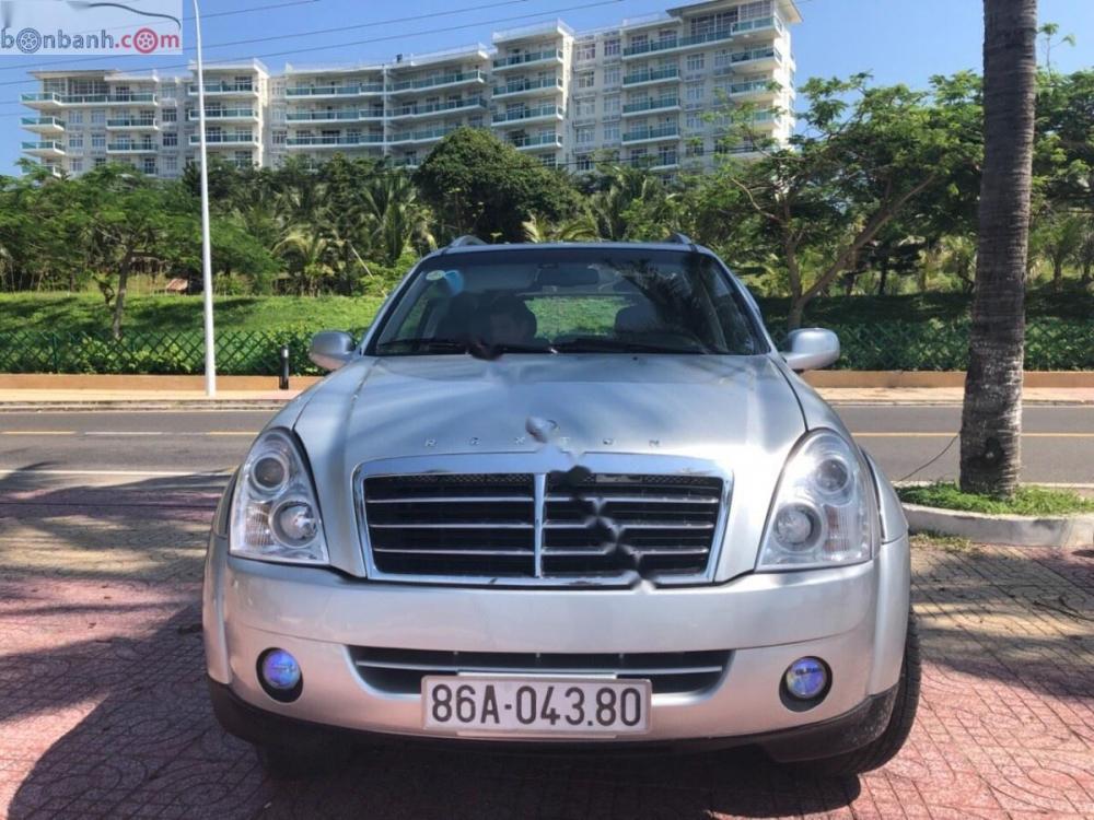 Ssangyong Rexton II 2008 - Bán xe Ssangyong Rexton II sản xuất 2008, màu bạc, nhập khẩu