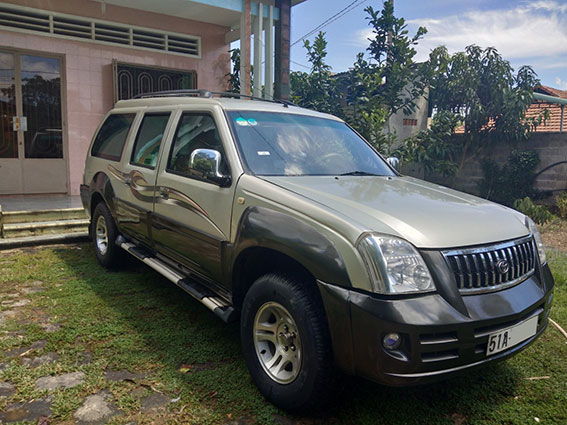 Dongben 2007 - Xe 7 chỗ máy dầu Diesel-Isuzu-2.8L, Fairy SX: 2007, đăng kiểm mới(T10/2019)