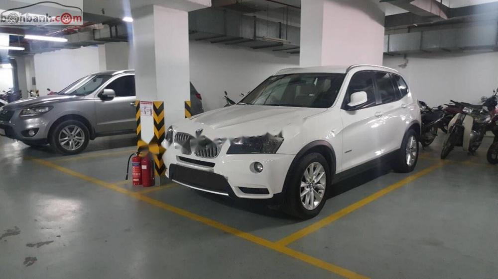 BMW X3 2011 - Bán BMW X3 sản xuất năm 2011, màu trắng, nhập khẩu 