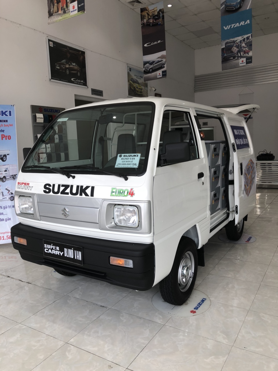 Suzuki Super Carry Van 2019 - Giá xe Suzuki Van Đời 2019 tại quảng ninh, tặng phí trước bạ 