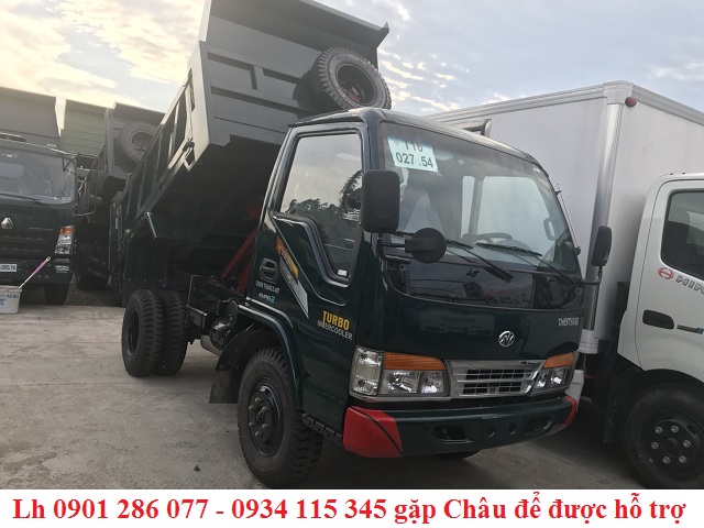 Xe tải 2,5 tấn - dưới 5 tấn   2016 - Bán xe Ben Chiến Thắng 3.95 tấn+ giá tốt+ trả góp 70%+lãi suất thấp+thủ tục đơn giản + giao xe ngay