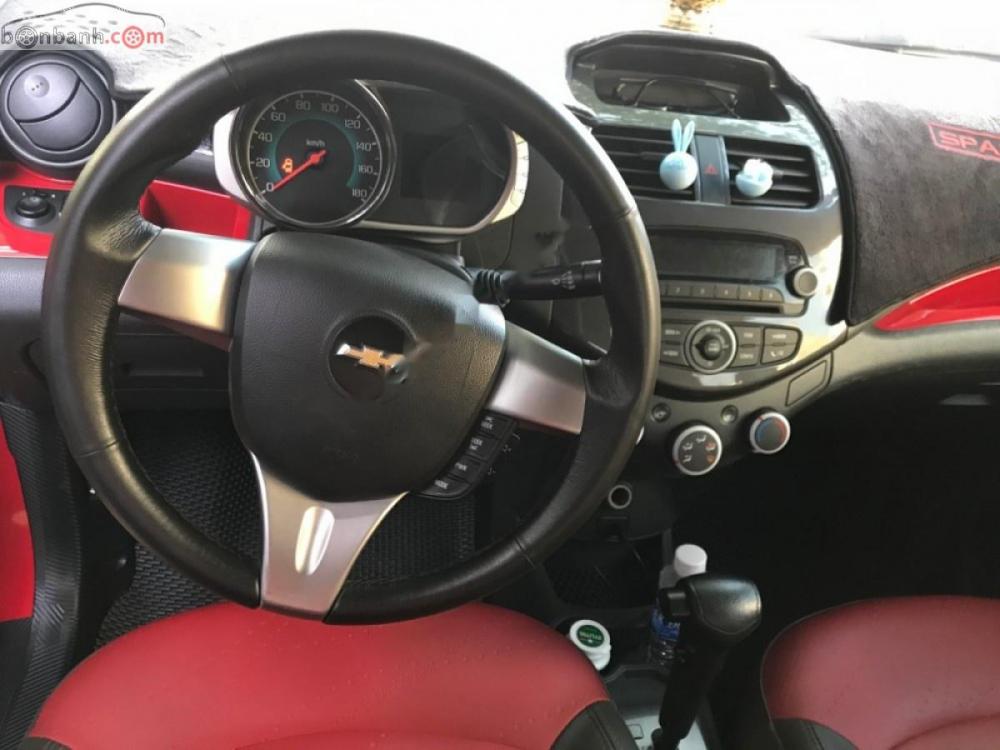 Chevrolet Spark LTZ 2014 - Xe cũ Chevrolet Spark LTZ năm 2014, màu đỏ còn mới