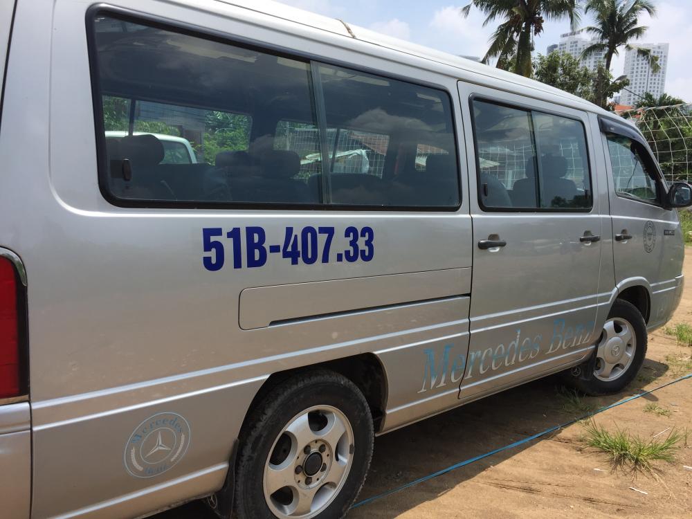 Mercedes-Benz MB 140 2003 - Bán Mercedes MB140 tải van 6 chỗ, đời 2003, chạy được giờ cấm trong TP theo quyết định 23 của UBND TPHCM