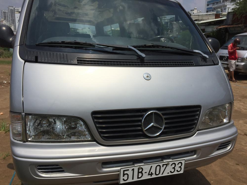 Mercedes-Benz MB 140 2003 - Bán Mercedes MB140 tải van 6 chỗ, đời 2003, chạy được giờ cấm trong TP theo quyết định 23 của UBND TPHCM