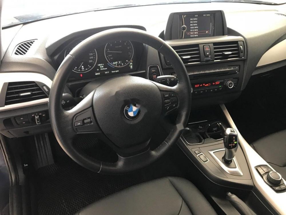 BMW 1 Series   2013 - Cần bán xe BMW 1 Series đời 2013, màu xanh lam, nhập khẩu nguyên chiếc  