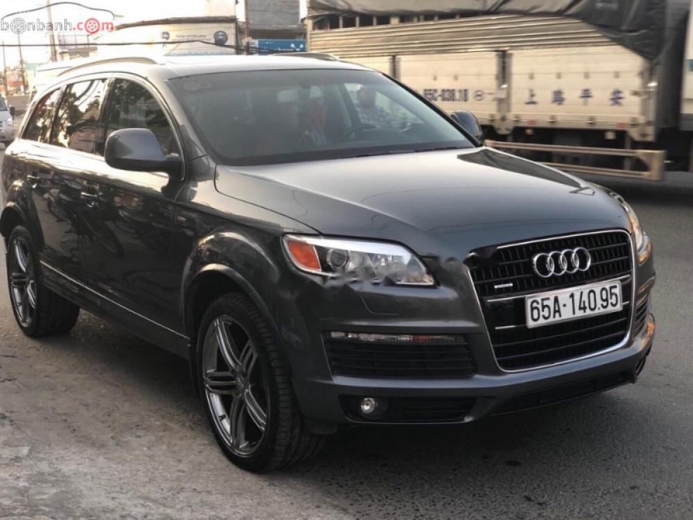 Audi Q7 3.6 AT 2009 - Cần bán Audi Q7 3.6 AT đời 2009, màu xám, nhập khẩu chính chủ, giá tốt