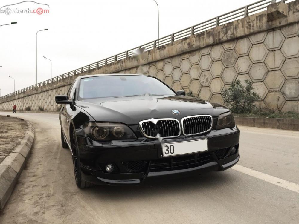 BMW 7 Series 750Li 2005 - Bán BMW 7 Series 750Li năm 2005, màu đen, nhập khẩu
