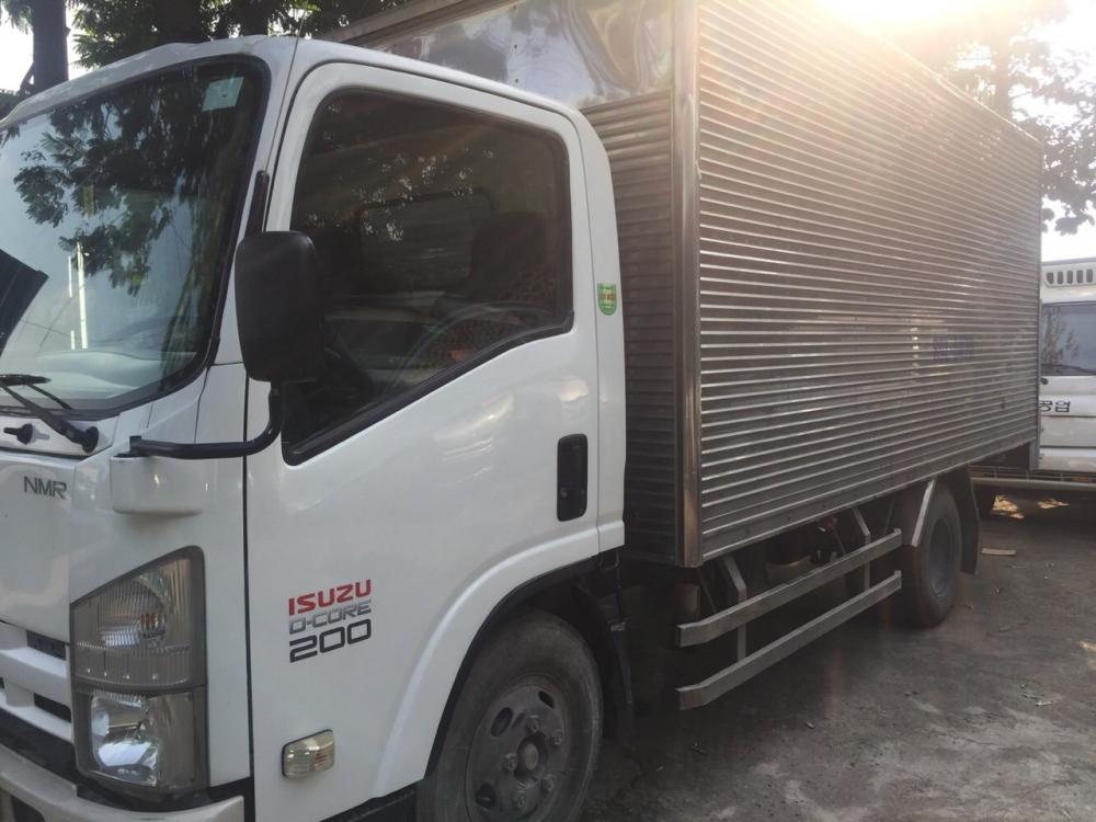 Isuzu NMR   2009 - Bán xe Isuzu NMR thùng kín đăng ký lần đầu 2009, màu trắng ít sử dụng, giá chỉ 295 triệu