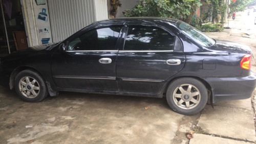 Kia Spectra   1.6 MT  2005 - Bán ô tô Kia Spectra 1.6 MT 2005, màu đen