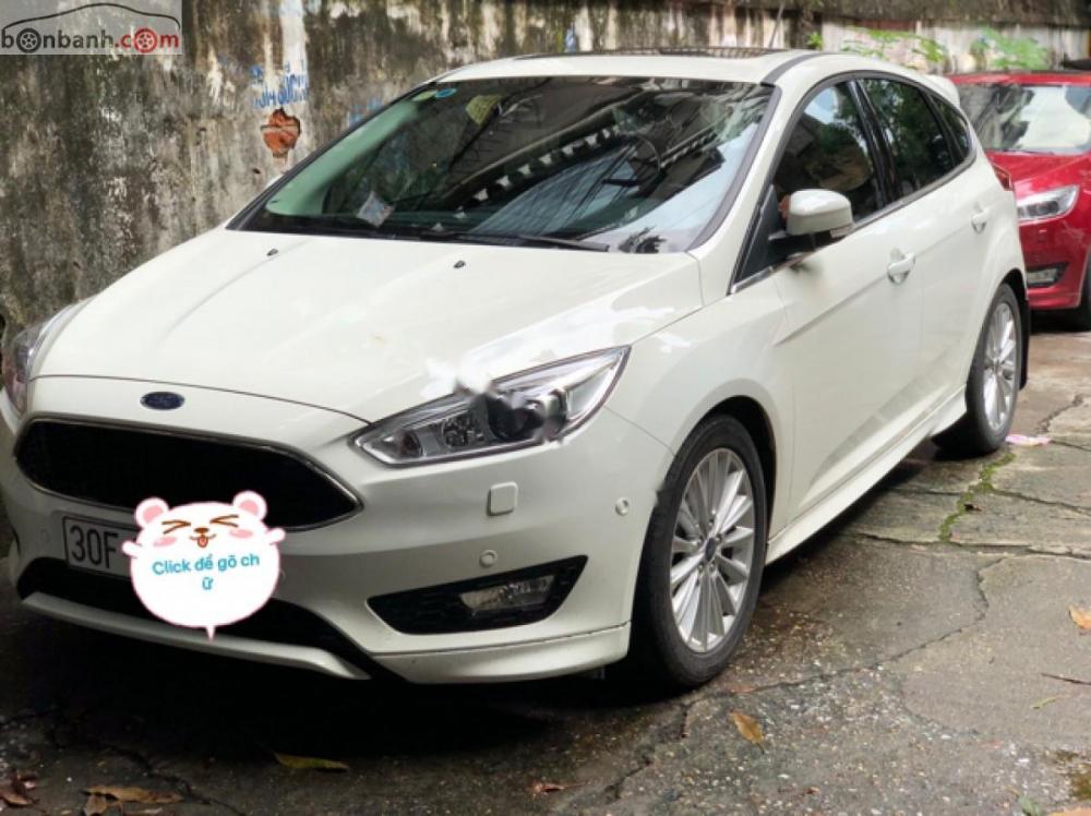 Ford Focus S 1.5 Ecoboost 2018 - Xe Ford Focus S 1.5 Ecoboost đời 2018, màu trắng, bán giá 785tr